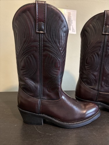 Masterson Boot Co Hombres Cuero Marrón Superior Western Vaquero Bota Resistente al Aceite 6EW - Imagen 3 de 17