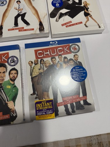 Chuck: Seasons 1-5: The Complete Series (Blu-ray) Box Set SEALED READ DETAILS - Picture 3 of 14