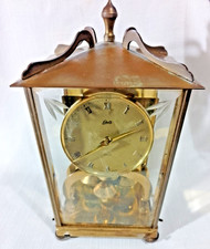 SCHATZ & SOHNE German Made 400 day - 2 Jewel Mantle clock ideal FOR PARTS ONLY.