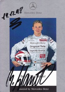 Bernd MAYLÄNDER - Deutschland, Motorsport, Mercedes, Original-Autogramm!