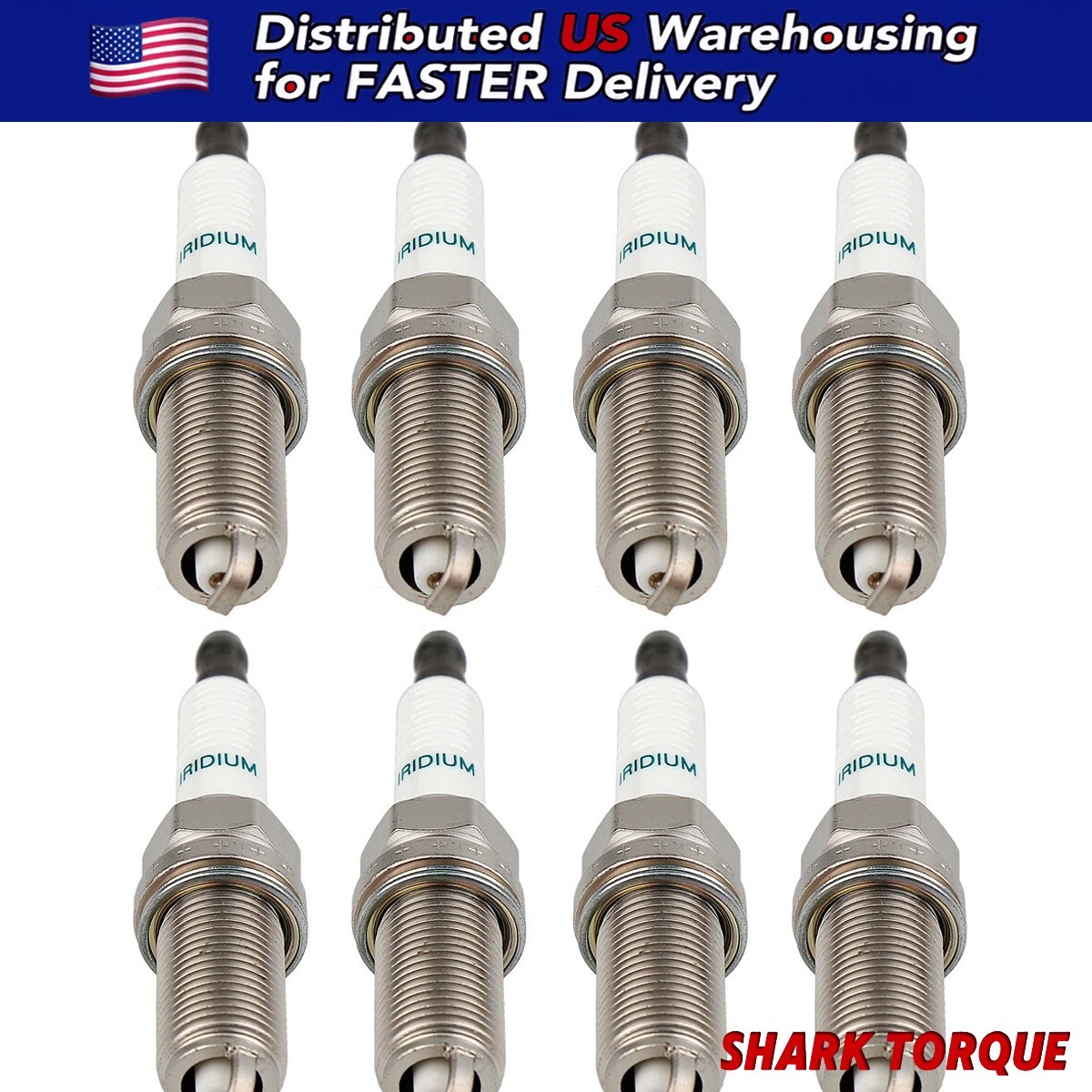 07-20 TUNDRA 5.7 V8 3URFE, 3URFBE  4.6 V8 1URFE OEM SPARK PLUGS 90919-01191 X8