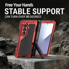 For Samsung ZFold8 Ultra Heavy Duty Rugged Shockproof Silicone Bumper Metal Case