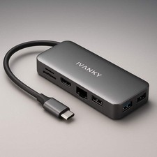 iVANKY 7-in-1 USB-C Hub 100W PD 4K HDMI SD Card Reader