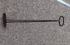 Antique Forged Rendering Ladle Tool Spoon Handmade Iron Extra Large Long 25"