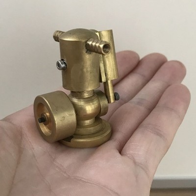 Mini Vacillating Steam Engine Motor Toy   Steam Engine Generator Motor Power #ea