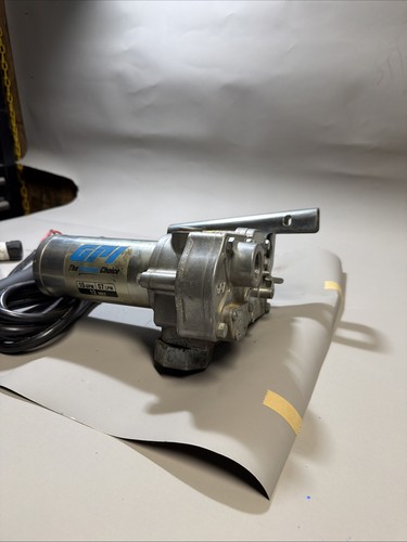 GPI DC Powered Fuel Transfer Pump- Manual Nozzle 15 GPM 12 Volt DC M150S-MU