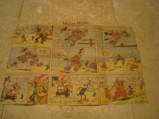 Mickey Mouse by Floyd Gottfredson, Dave's Delicatessen by Milt Gross Mar 5, 1933