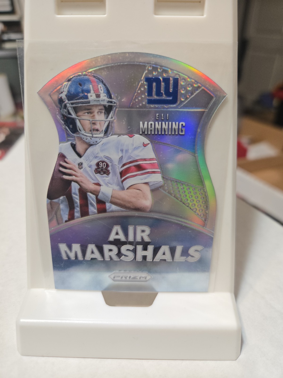 2015 Panini Prizm - Air Marshals Eli Manning #AM14 Silver Prizm