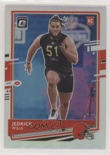 2020 Panini Donruss Rookie Optic Preview Holo Prizm Jedrick Wills #P-269 xm5