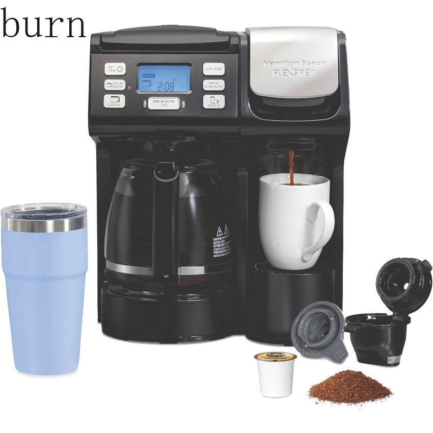 Hamilton Beach FlexBrew Trio 2-Way Coffee Maker, Compatible  (49902) CBPD