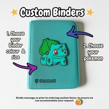 TCG Custom 3d printed binder ( READ DISCRIPTION )