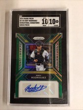 2024 Panini Prizm - Sensational Signatures Endy Rodriguez #SS-ER Green Prizm