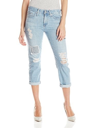 AG Adriano Goldschmied Women's Drew Straight Leg Boyfriend Jean, Years Oceanview