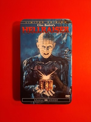Hellraiser + Hellbound: Hellraiser II DVD Set Anchor Bay - Limited Ed. Tin Case