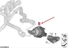 BMW 4 Coup� G22 Motorwasserpumpe 17618474820 NEU ORIGINAL