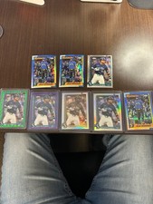 2025 Topps Chrome lot of 8 Julio Rodriguez cards Parallels and #d cards