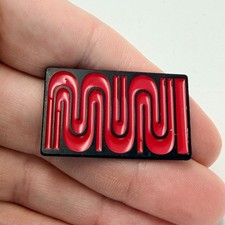 SF San Francisco Muni Worm Lapel Pin Enamel R...