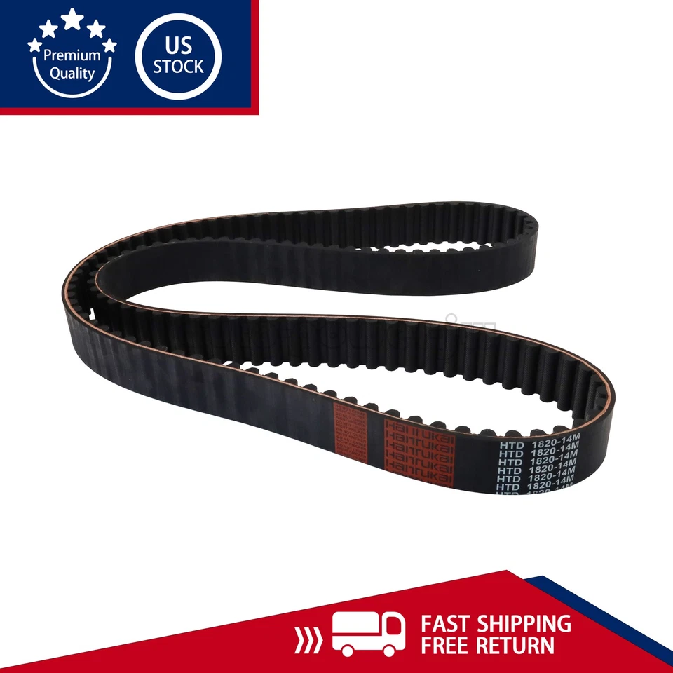 NUEVO 62-0941 Correa de transmisión trasera 1-1/2" 130 dientes para Softail Heritage Fat Boy Foto 2 de 4