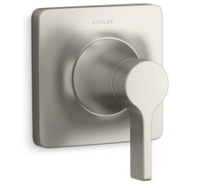 KOHLER Venza T28130-4-BN 1-Handle Transfer Valve Trim in Vibrant Brushed Nickel