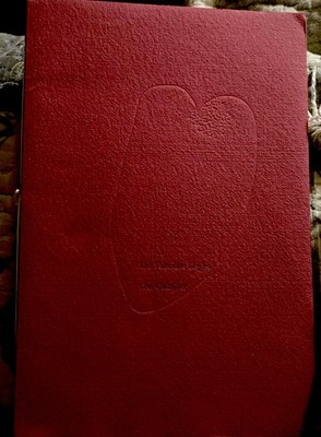 The Valentine Elegies By Tess Gallagher Signed Handmade Rare Book Manuscript