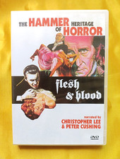 The Hammer Heritage Of Horror Flesh & Blood 1997 Region 4 DVD  As New - Rare OOP