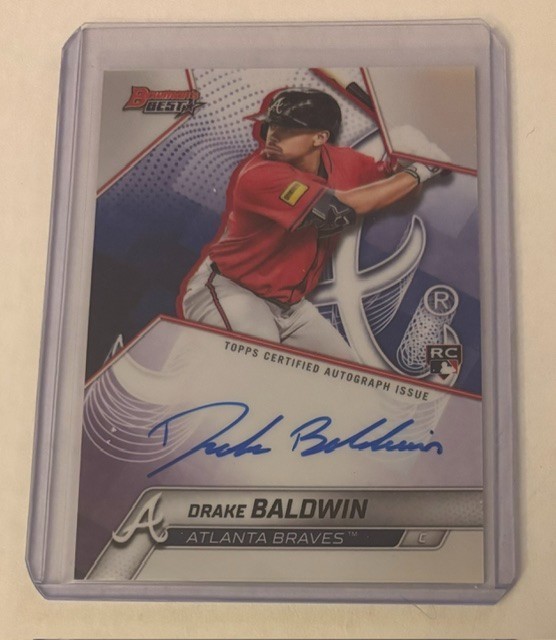 2025 Bowman Chrome - Drake Baldwin Rookie Autographs #CRA-DB