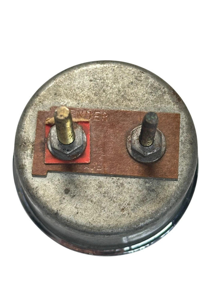 Vintage 1975 VDO Oil Pressure Gauge 0-80 PSI for Classic Porsche 911 VW BMW 2" - Image 4 of 4