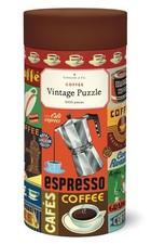 Cavallini  Co. Coffee Vintage Style 1000 Piece Puzzle