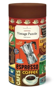 Cavallini & Co. Coffee Vintage Style 1000 Piece Puzzle