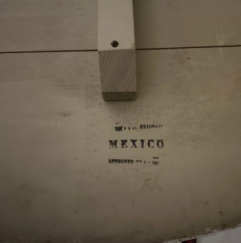 Handcrafted Mexican Solid Wood & Cast Iron Dining Table – 48” Round - Image 4 of 4