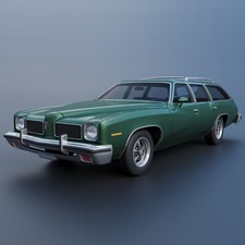 3d Abs Like Resin Printed 1973 Pontiac Lemans Safari Wagon 125 Scale 3d Abs Like Resin Printed 1973 Pontiac Lemans Safari Wagon 125 Scale
