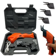 Alloy Blade Electric Scissors Heavy Duty Cutting for Fabric Metal Plastic