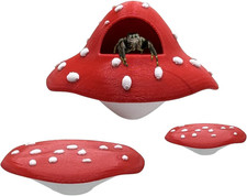 Jumping Spider Enclosure Accessories   3 Pcs Jumping Spider Mushroom Styling Pla