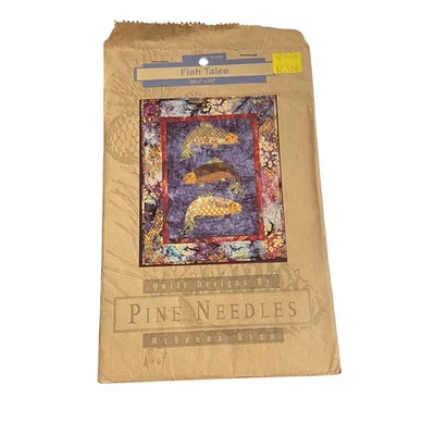 Quilt Applique Pattern by Pine Needles - Fish Tales by McKenna Ryan - Image 1 of 3