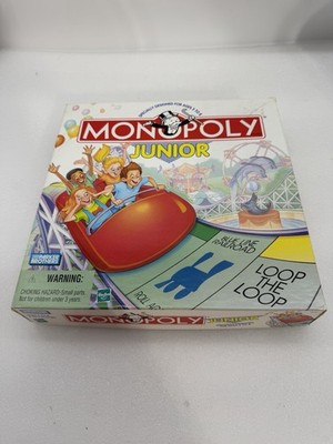 Monopoly Junior Parker Brothers 1999 Kids Childrens Ticket Booth Complete!