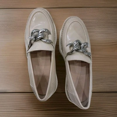 MARCO TOZZI Damen Schuhe Slipper Businessschuh mit Schmuckspange Gr.37 Neu Creme - Bild 1 von 4