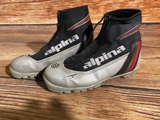 Alpina ST10 Kids Nordic Cross Country Ski Boots Size EU36 US4.5 for NNN A-71