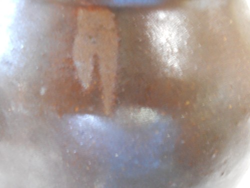 ANTIKER BRAUNER 9 1/2" EINMACHBECHER - Bild 5 von 7