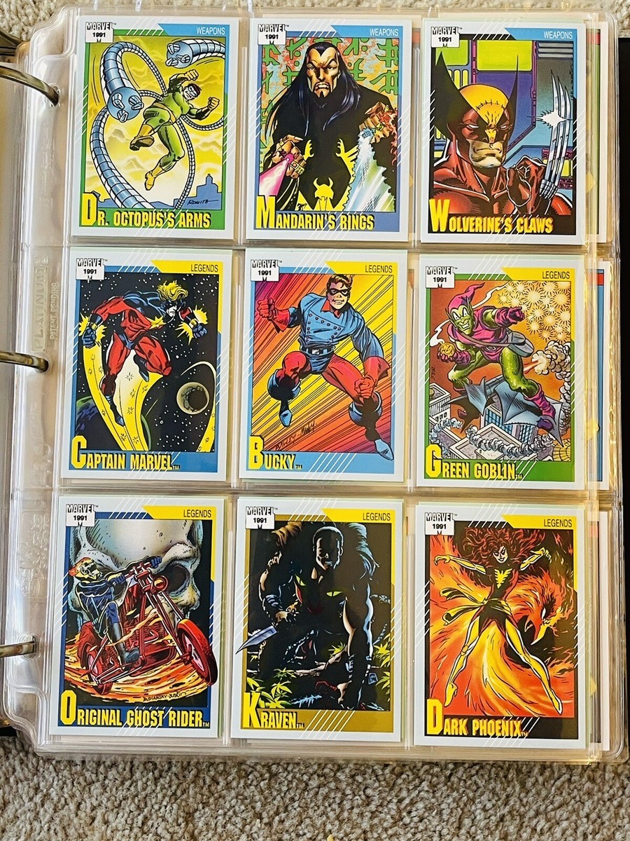 1991 Marvel Universe Series 2 Impel Trading Cards COMPLETE SET #1