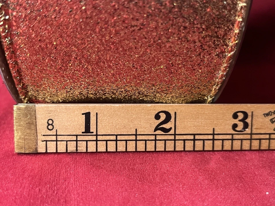 6-bolts=60yards GOLD Sparkle Party Time  RIBBON, 1 Bolt=(4”W x 10Y)FREE SHIPPING - Image 3 of 4