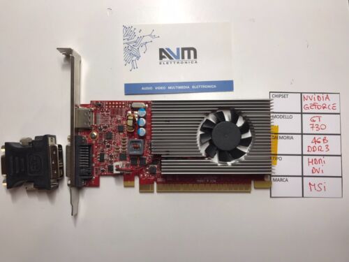 Scheda video PCI Express NVIDIA GeForce 210 GT220 630 710 HDMI ASUS GT320 GT730 - Foto 48 di 53