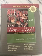 isbn 978-1-319-03624-9 Ways of the World A Global history with sources. 3rd edit