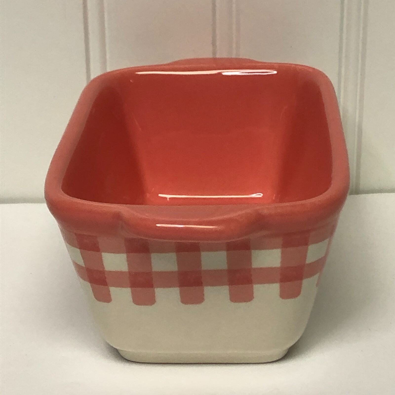 Pioneer Woman Mini Ceramic Loaf Pan Floral Sweet Romance Gingham New  *U Pick