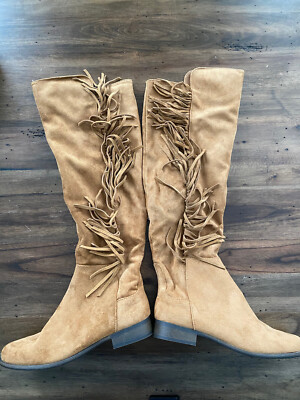 mossimo fringe boots