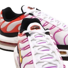 Nike Air Max Plus One TN White Sneakers Retro Running Trainers Shoes Size 5UK