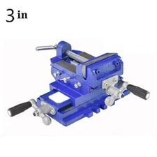 Two-Way Movement Bench Operate Precision Clamp Heavy Duty Cast Iron Plain Vice
