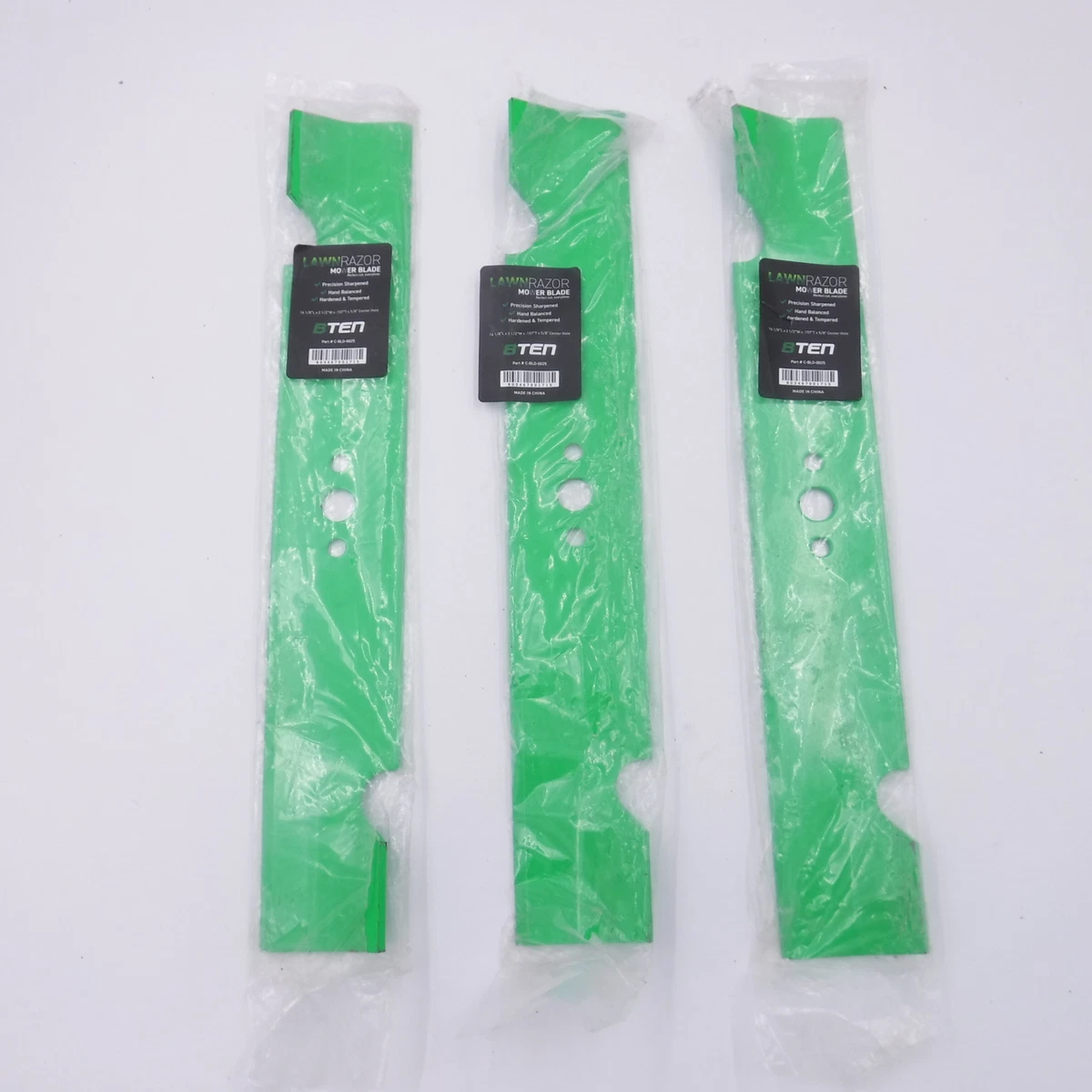 3 Pack 8TEN LawnRazor Mower Blades 095100E701 for 42