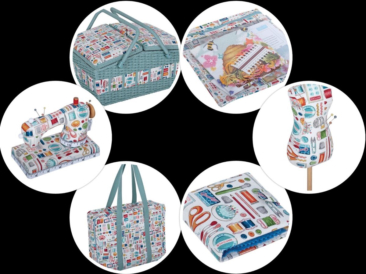 PROJECT CRAFT BAG 'Sewing Notions' Design Fantastic Storage PROJECT CRAFT BAG 'Sewing Notions' Design Fantastic Storage