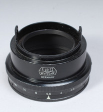 LEITZ LEICA LENS HOOD VTROO 16686 W APERTURE ADJUSTMENT FOR RIGID 50MM SUMMICRON