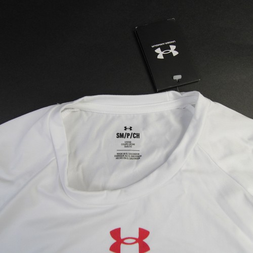 Texas Tech Red Raiders Under Armour Long Sleeve Shirt Men's White New - 第 4/6 張圖片